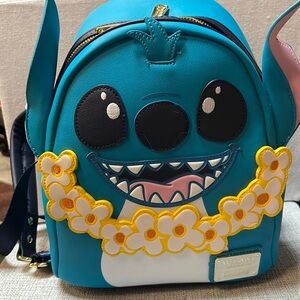 New Disney Aulani Stitch Loungefly Backpack